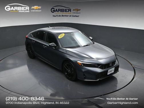 Meteorite Gray Metallic 2025 Honda Civic Sport