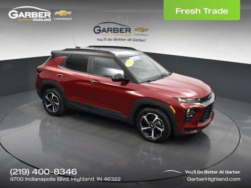 Scarlet Red Metallic 2021 Chevrolet Trailblazer RS