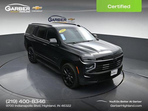 Black 2025 Chevrolet Tahoe 4WD RST
