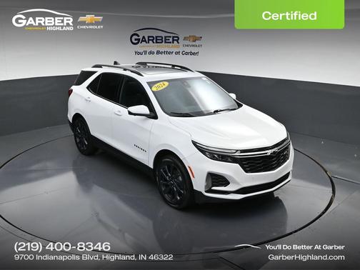 Summit White 2024 Chevrolet Equinox FWD RS