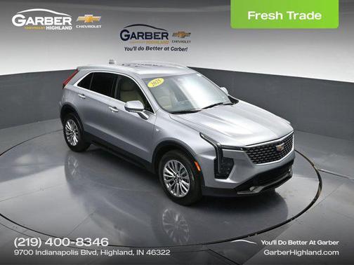 Argent Silver Metallic 2025 Cadillac XT4 Premium Luxury