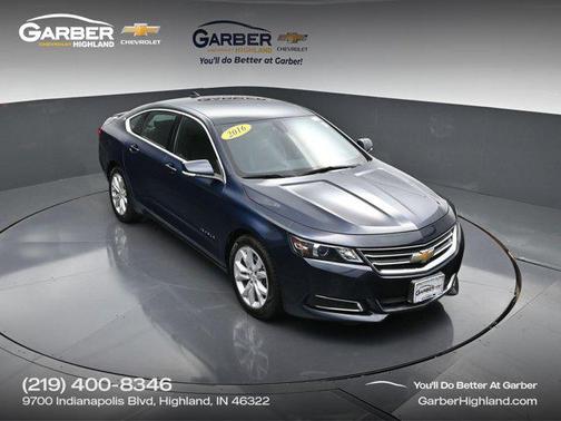 Blue Velvet Metallic 2016 Chevrolet Impala LT