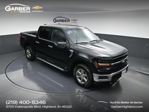 Black Metallic 2025 Ford F-150 XLT