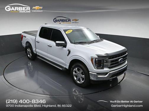 SPACE WHITE METALLIC 2022 Ford F-150 Lariat