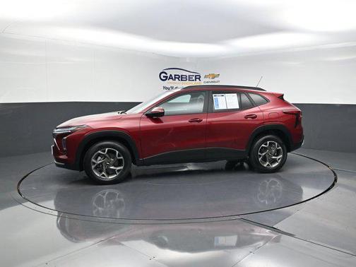 Crimson Metallic 2025 Chevrolet Trax LT