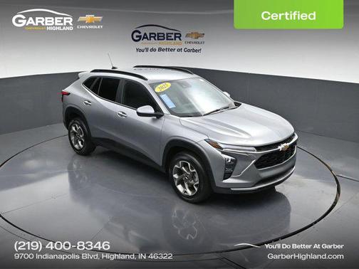 Sterling Gray Metallic 2025 Chevrolet Trax LT