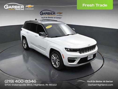 Bright White Clearcoat 2022 Jeep Grand Cherokee Summit