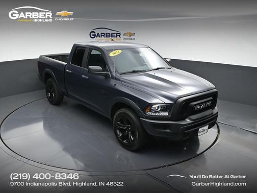 Maximum Steel Metallic Clearcoat 2021 RAM 1500 Classic Warlock Quad Cab 4x4 6'4' Box
