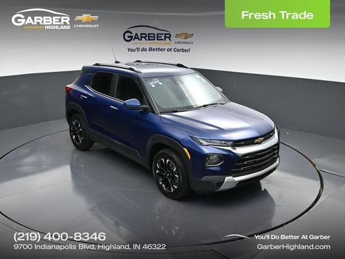 Blue Glow Metallic 2022 Chevrolet Trailblazer LT