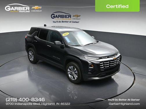Mosaic Black Metallic 2025 Chevrolet Equinox 1LT