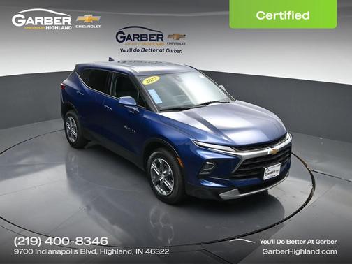 Blue Glow Metallic 2023 Chevrolet Blazer 2LT