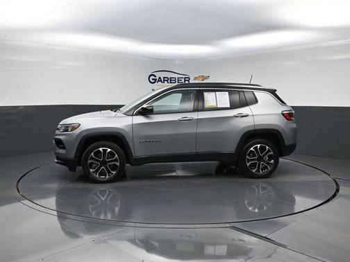 Billet Silver Metallic Clearcoat 2023 Jeep Compass Limited