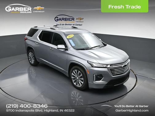 Sterling Gray Metallic 2023 Chevrolet Traverse Premier
