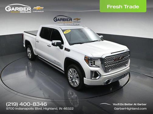 White Frost Tricoat 2020 GMC Sierra 1500 Denali