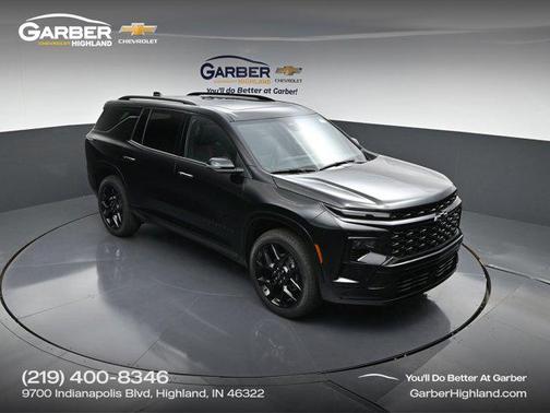 Mosaic Black Metallic 2026 Chevrolet Traverse RS