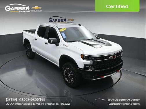 Summit White 2023 Chevrolet Silverado 1500 ZR2