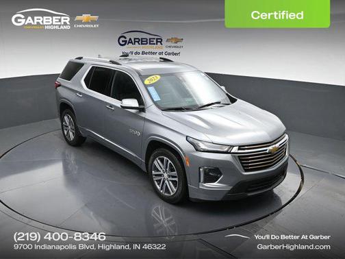 Sterling Gray Metallic 2023 Chevrolet Traverse High Country