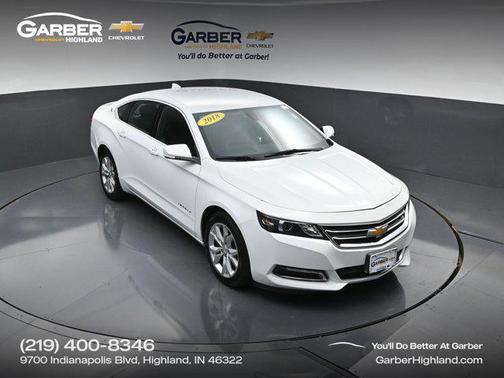 Summit White 2018 Chevrolet Impala 1LT