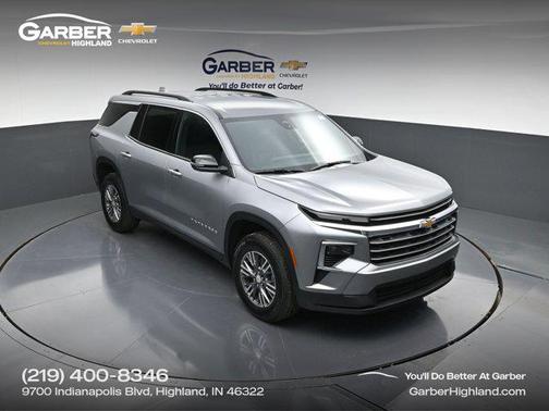 Sterling Gray Metallic 2026 Chevrolet Traverse LT