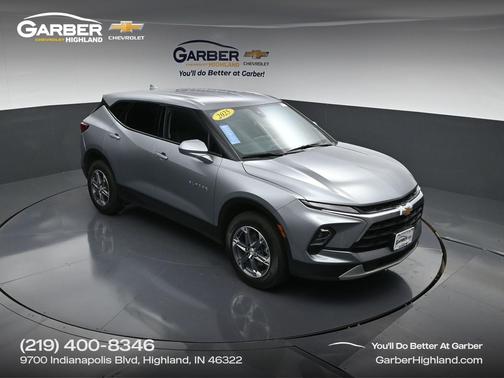 Sterling Gray Metallic 2025 Chevrolet Blazer 2LT