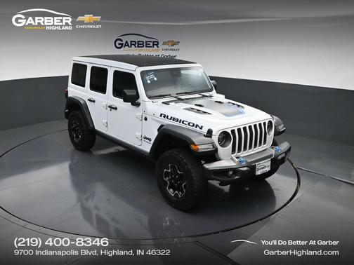 Bright White Clearcoat 2021 Jeep Wrangler Unlimited 4xe Rubicon