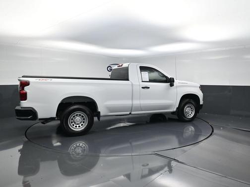 Summit White 2025 Chevrolet Silverado 1500 WT