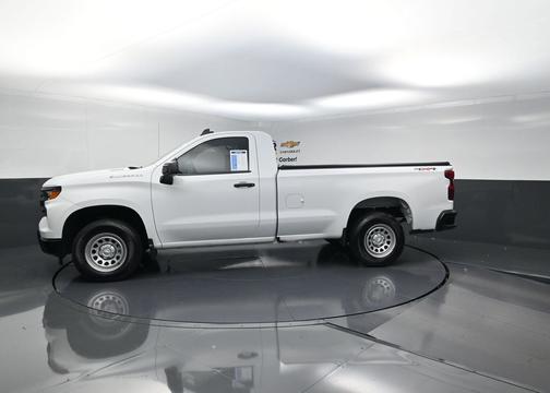 Summit White 2025 Chevrolet Silverado 1500 WT