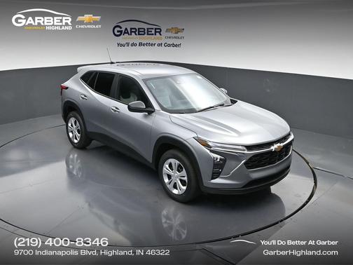 Sterling Gray Metallic 2026 Chevrolet Trax LS