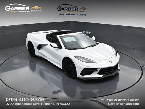 Arctic White 2026 Chevrolet Corvette Stingray w/1LT