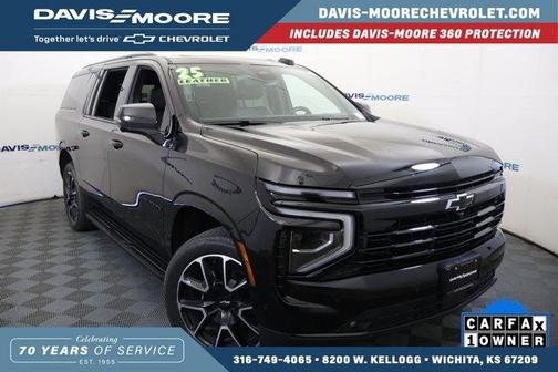 Black 2025 Chevrolet Suburban RST