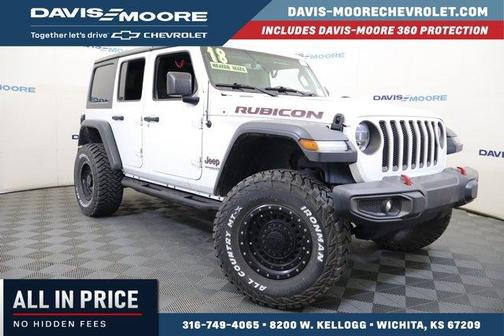 Bright White Clearcoat 2018 Jeep Wrangler Unlimited Rubicon