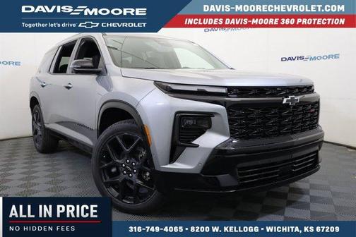 Sterling Gray Metallic 2026 Chevrolet Traverse RS