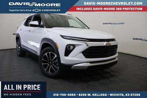 Summit White 2026 Chevrolet Trailblazer LT