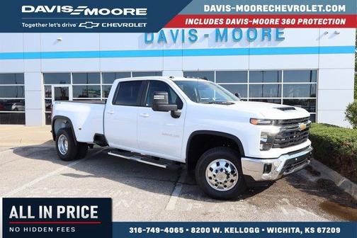 Summit White 2026 Chevrolet Silverado 3500 LT