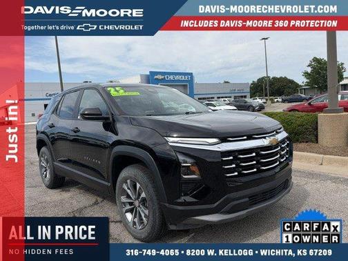 Mosaic Black Metallic 2025 Chevrolet Equinox LT