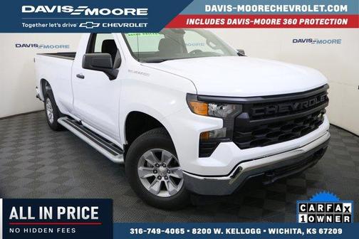 Summit White 2025 Chevrolet Silverado 1500 WT