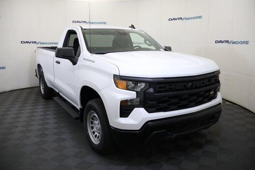 Summit White 2026 Chevrolet Silverado 1500 WT