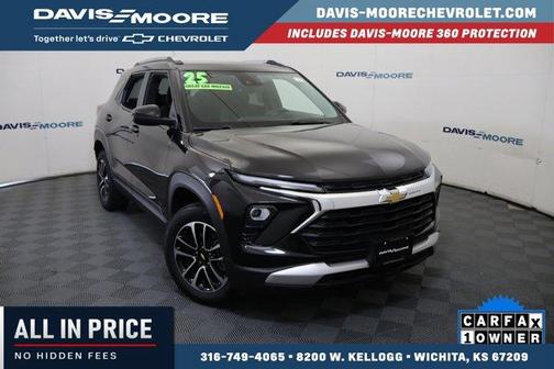 Mosaic Black Metallic 2025 Chevrolet Trailblazer LT