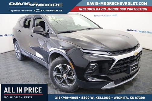 Black 2025 Chevrolet Blazer LT