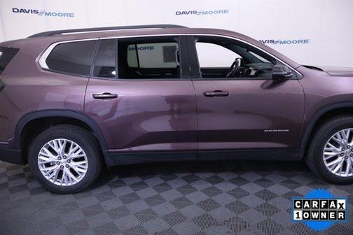 Crystal Metallic 2026 GMC Acadia Elevation