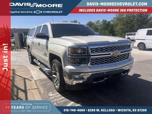 White Diamond Tri-Coat 2014 Chevrolet Silverado 1500 LTZ Truck