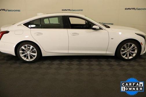 Summit White 2025 Cadillac CT5 Premium Luxury RWD