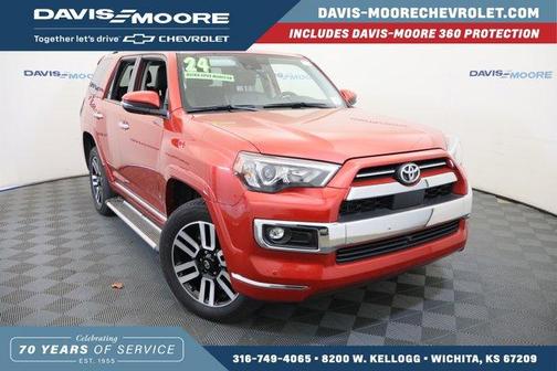 Barcelona Red Metallic 2024 Toyota 4Runner Limited