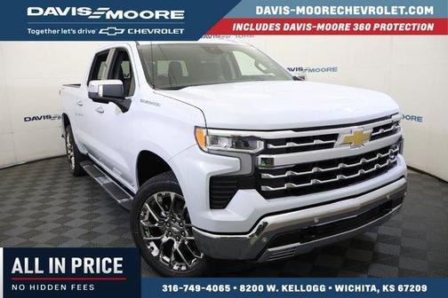 Polar White 2026 Chevrolet Silverado 1500 LTZ