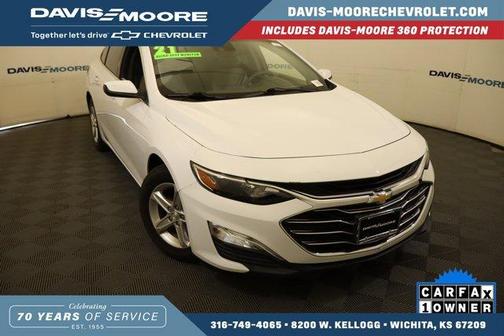 Summit White 2021 Chevrolet Malibu 1LS