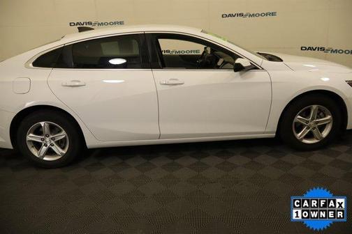 Summit White 2021 Chevrolet Malibu 1LS