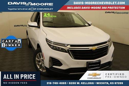 Summit White 2024 Chevrolet Equinox LT