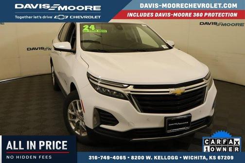Summit White 2024 Chevrolet Equinox LT