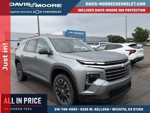 Sterling Gray Metallic 2026 Chevrolet Traverse LT