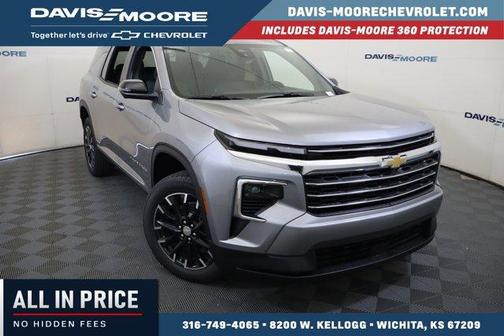 Sterling Gray Metallic 2026 Chevrolet Traverse LT